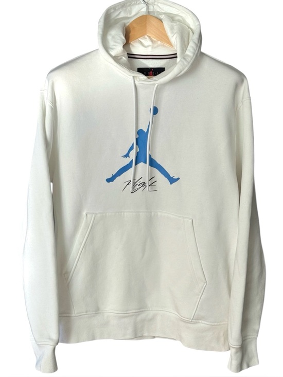 Jordan Other - Jordan Flight Essentials Graphic Hoodie White University Blue Size M